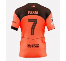 Barcelona Ferran Torres #7 Koszulka Trzecia 2025-26 Krótki Rękaw